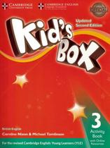 Kids box 3 ab with online resources - british - updated 2nd ed - CAMBRIDGE UNIVERSITY
