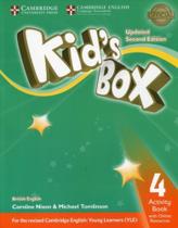 Kids box 4 activity book update with online resour - CAMBRIDGE
