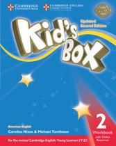 Kids box american english 2 wb with online resources - updated 2nd ed - CAMBRIDGE UNIVERSITY