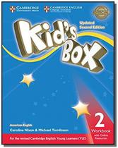 Kids box american english 2 wb with online resources - updated 2nd ed - CAMBRIDGE UNIVERSITY