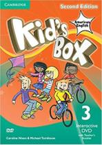 Kids Box American English 3 Interactive Dvd With Teach Booklet - 2Nd Ed -