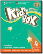 Kids box american english 4 wb with online resourc - CAMBRIDGE