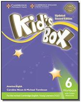 Kids box american english 6 wb with online resourc - CAMBRIDGE