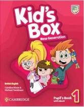 Kids box new generation 1 pupils book with ebook british english