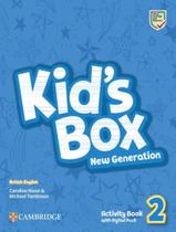 Kids Box New Generation 2 Activity Book With Digital Pack British English 3Rd Ed - CAMBRIDGE UNIVERSITY
