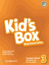 Kids Box New Generation 3 Teachers Book With Digital Pack American English - CAMBRIDGE AUDIO VISUAL & BOOK TEACHER