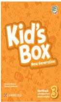 Kids box new generation 3 workbook with digital pack american english