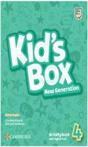 Kids Box New Generation 4 Activity Book With Digital Pack - British English - 3rd Ed - CAMBRIDGE
