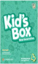 kids box new generation 4 activity book with digital pack british english - CAMBRIDGE