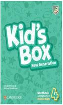 Kids box new generation 4 workbook w/ digital pack american