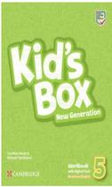 Kids box new generation 5 workbook with digital pack american english