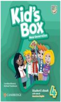 Kids Box New Generation Lvl 4 SB with eBook American English - CAMBRIDGE UNIVERSITY PRESS - ELT