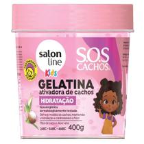Kids Gelatina Ativadora de Cachos Hidratação Salon Line 400 G
