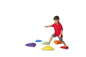 Kids Play Stepping Stones GONGE River Stones, conjunto de 6