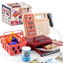 Kids Puzzle Play Toy House Simulation Supermarket Cash Register