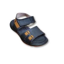 Kidy Sandalia Masculina Bebe Kidy Toys -acompanha Moto 391-0015 Preto/Laranja