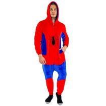 Kigurumi Adulto Pijama Homem Aranha Fantasia De Dormir - Zona Criativa