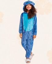Kigurumi Stitch em fleece FAKINI Kigurumi Stitch em fleece FAKINI