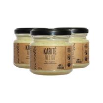 Kiit 3X Manteiga De Karité Orgânica Premium Com Certificação