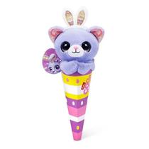 Kiki Cones Pelucia NO Cone Pascoa FUN F0198-8 Gatinho Lilas Kiki Cones Pelucia NO Cone Pascoa FUN F0198-8 Gatinho Lilas