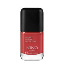 Kiko Smart Fast Dry Nail Lacquer 39 Vintage Red - Esmalte de Unhas 7ml