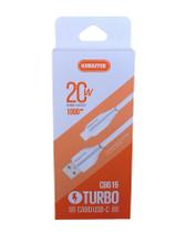 Kimaster cabo turbo 20w usb-c