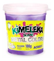 Kimeleka Geleca Slime Metal Colors Art Kids Acrilex Violeta Kimeleka Geleca Slime Metal Colors Art Kids Acrilex Violeta