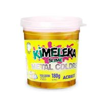 Kimeleka Slime 180G Ouro Metálico Acrilex