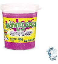 Kimeleka Slime Com Glitter Divertido Lavável