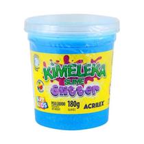 Kimeleka Slime - Glitter Azul 180g - Acrilex