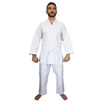 Kimino Judô Trançado Adulto Branco - Pulmax