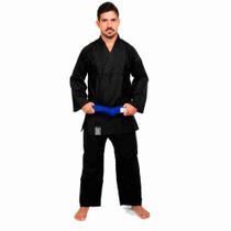 Kimono Artes Marciais Haganah Judô Jiu Jitsu Reforçado + Faixa