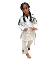 Kimono Branco Iniciante Matsuru Infantil Start Para Judô jiujítsu com faixa branca