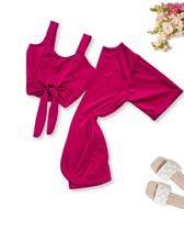Kimono Colete + Crooped Plus Size Feminino 0444 Kimono Colete + Crooped Plus Size Feminino 0444