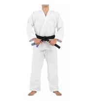 Kimono Combate Bjj Inicante Adulto Branco Com Faixa Branca Torah Kimono Combate Bjj Inicante Adulto Branco Com Faixa Branca Torah