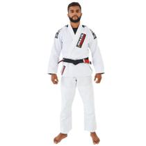 Kimono de Jiu Jitsu Branco Xtra-lite Brazil Combat Competidor BJJ Kimono Adulto Profissional