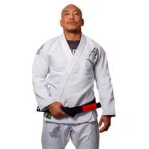 Kimono de Jiu Jitsu KVRA Gold Branco A1
