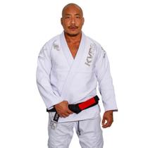 Kimono de Jiu Jitsu KVRA Silver Branco A3 Kimono de Jiu Jitsu KVRA Silver Branco A3
