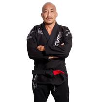 Kimono de Jiu Jitsu KVRA Silver Preto Kimono de Jiu Jitsu KVRA Silver Preto A2