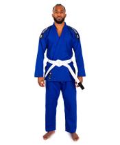 Kimono de Jiu-Jitsu Venum First Azul A2 Leve em Poliéster e Algodão Kimono de Jiu-Jitsu Venum First Azul A2 Leve em Poliéster e Algodão