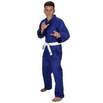 Kimono de Judo Iniciante MKS Michi Azul com faixa Branca