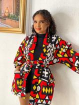 kimono feminino Moda roupas africana - Catumbela Br