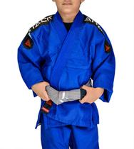 Kimono Infantil Jiu Jitsu e Judô + Faixa Branca - Attack Kimonos