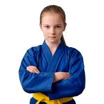 Kimono Infantil Judo Jiujitsu Reforcado Branco - Ganbattê Kimonos