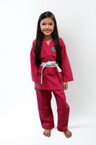 kimono Infantil Judô reforçado em Brim + Faixa