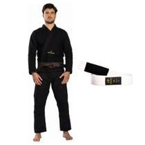 Kimono Jiu Jitsu Adulto Training Ripstop First Dark + Faixa - Pretorian