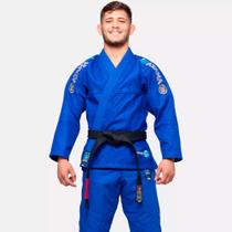 Kimono Jiu Jitsu Atama Mundial 10 Azul Unissex Kimono Jiu Jitsu Atama Mundial 10 Azul Unissex