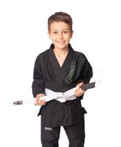 Kimono Jiu Jitsu Infantil Sarja Preto Kimono Jiu Jitsu Infantil Sarja Preto