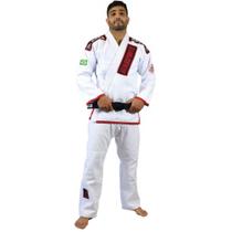 Kimono Jiu Jitsu Keiko Ouro - Branco-A4