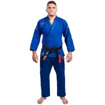 Kimono Jiu Jitsu Koral Flow Azul Masculino